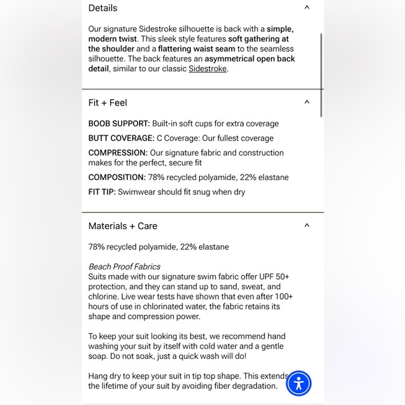 Summersalt ruched sidestroke - Picture 9 of 9